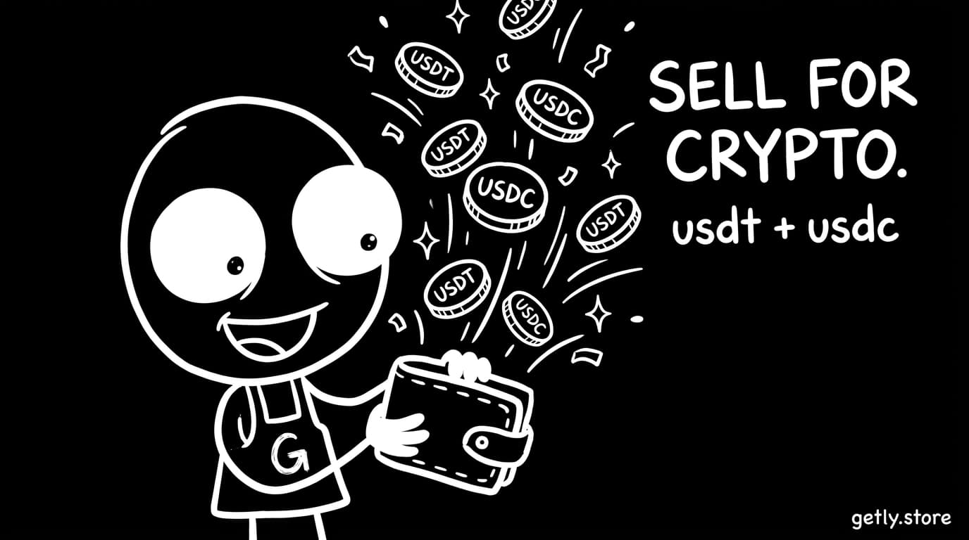 Sell Digital Products with Crypto
