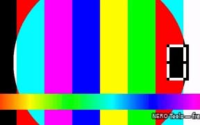 NERO Tools GIF Converter for Windows software thumbnail showing a colorful color bar and a video-to-GIF icon