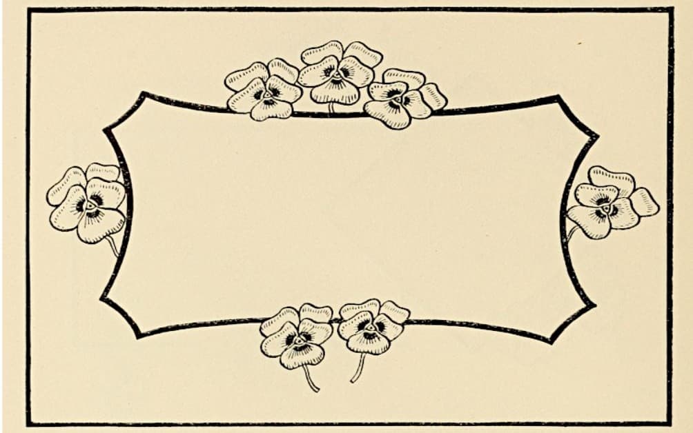 Vintage-Labels-Floral-Boarders-Printable