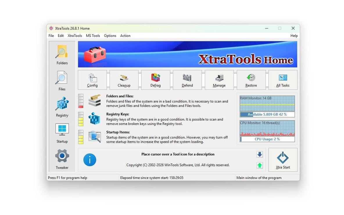 XtraTools Home