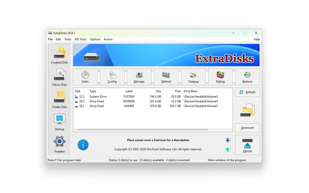 ExtraDisks
