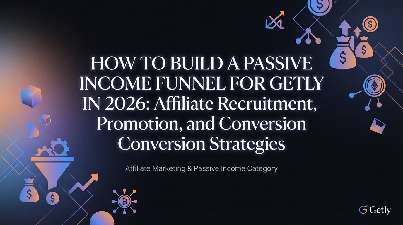 How to Build a Passive Income Funnel for Getly in 2026: Affiliate Recruitment, Promotion, and Conversion Strategies