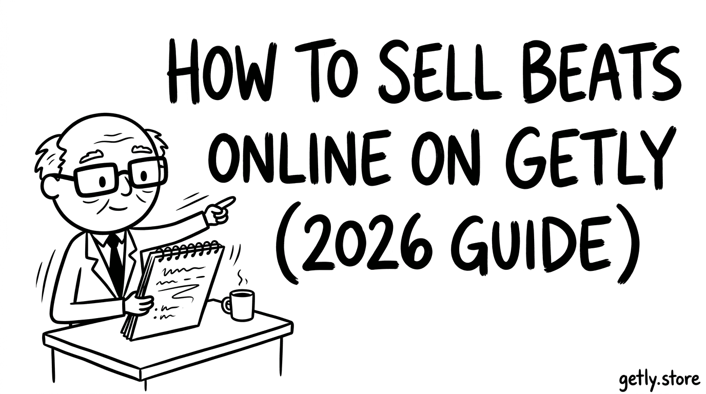 How to sell beats online on Getly (2026 guide)